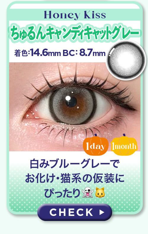 ちゅるんキャンディキャットグレー