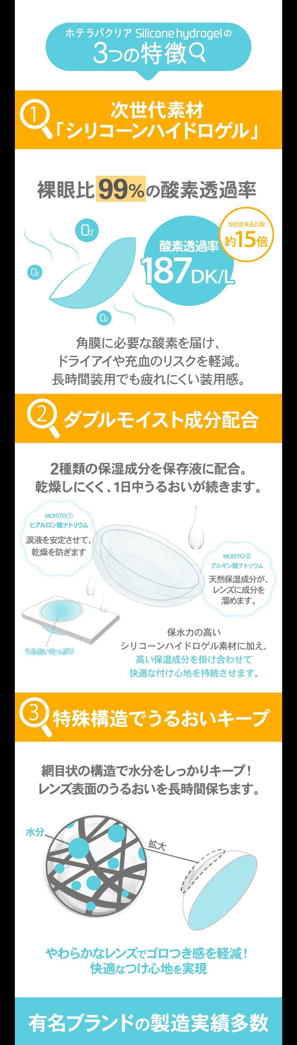 3つの特徴