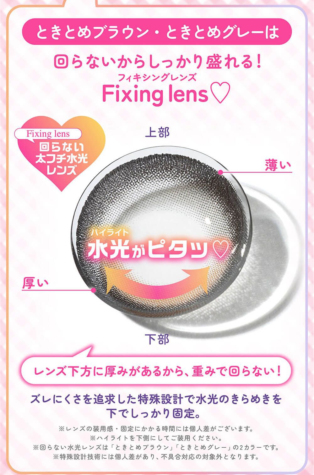 回らないからしっかり盛れる