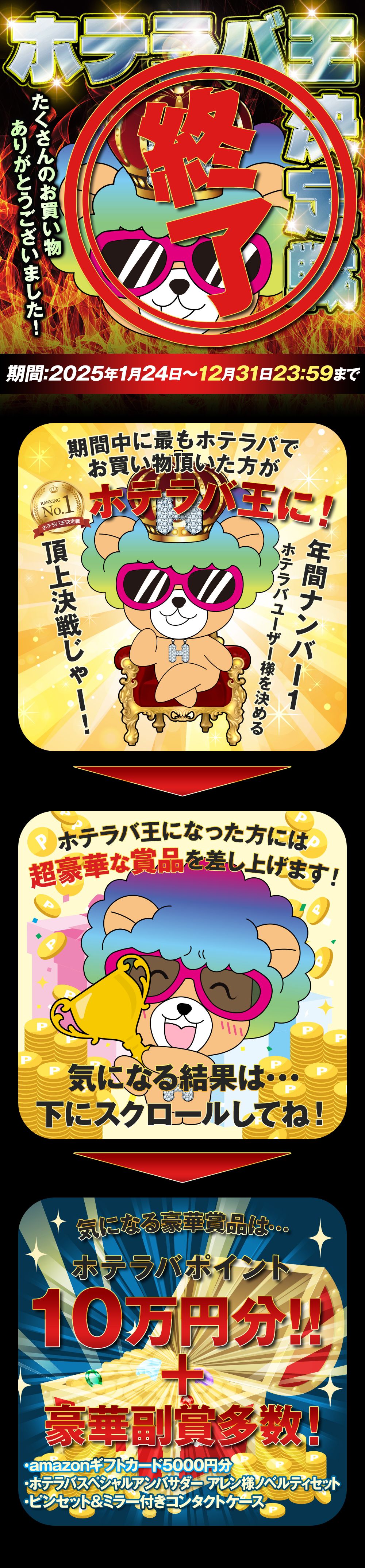 ホテラバ王決定戦