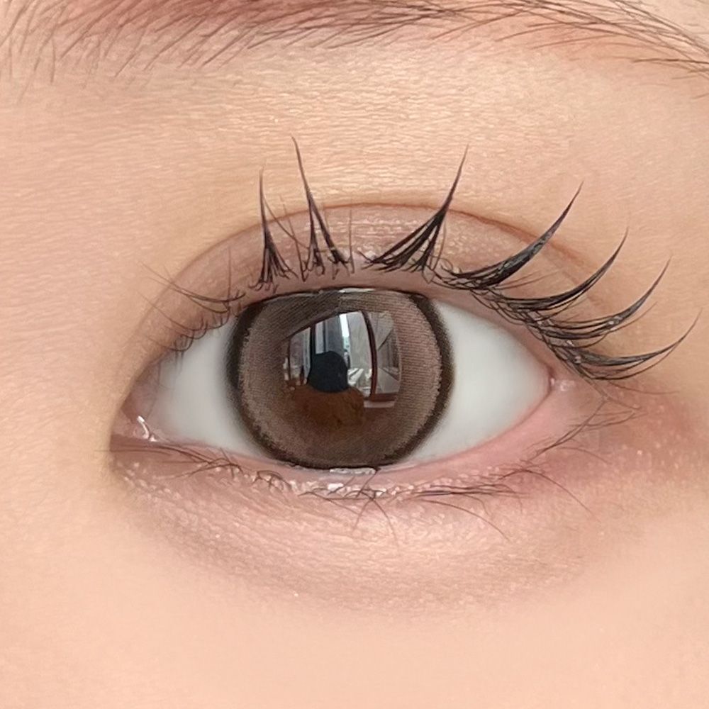 オーレンズ グローイティア（OLENS Glowy Tear） ブラウン 着用イメージ