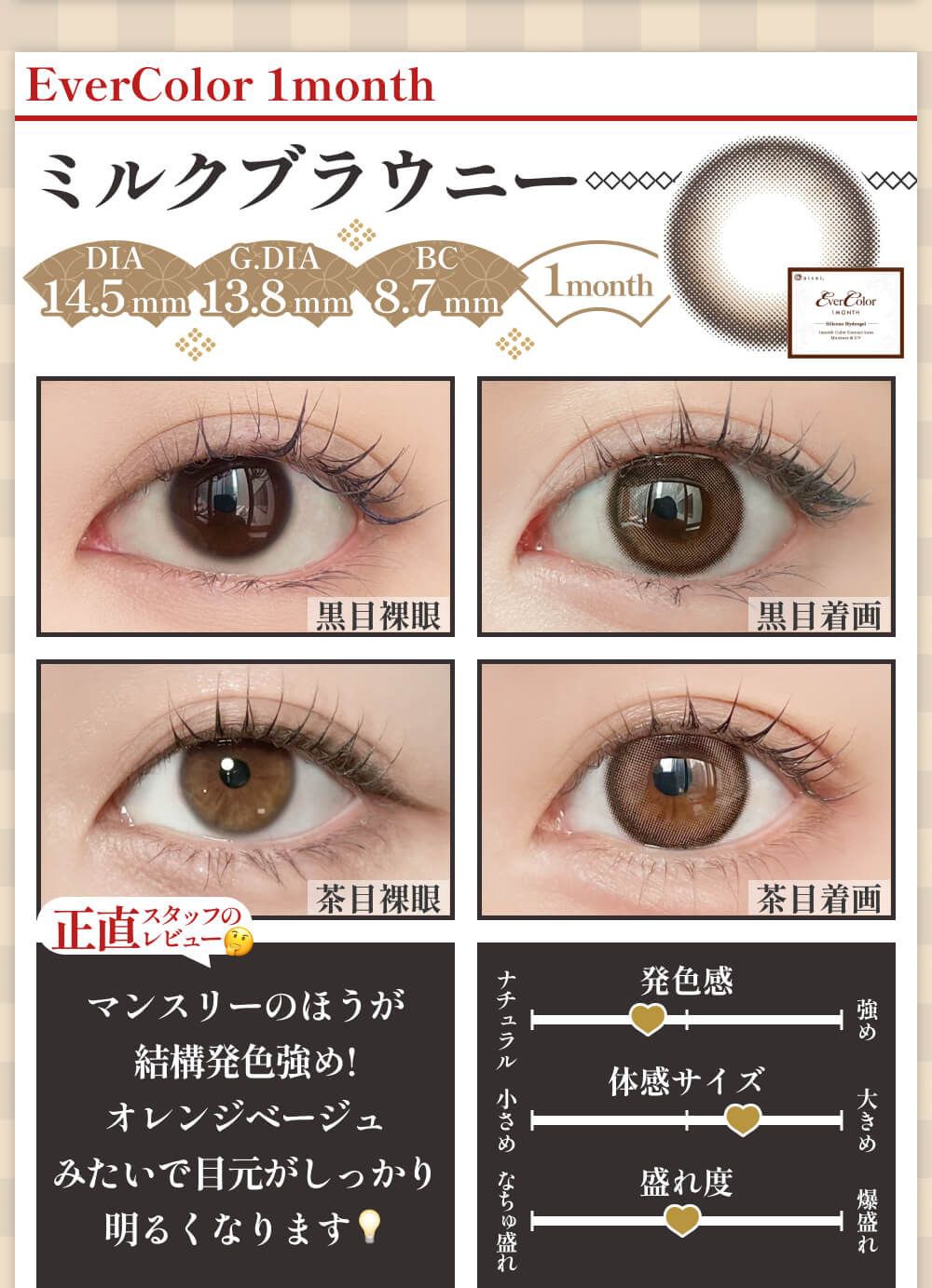 ミルクブラウニー