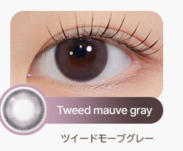 ツイードモーブグレー