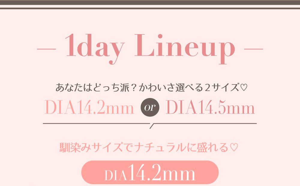 14.2mmラインナップ