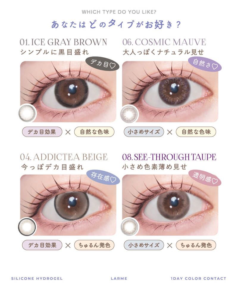 どのタイプが好き