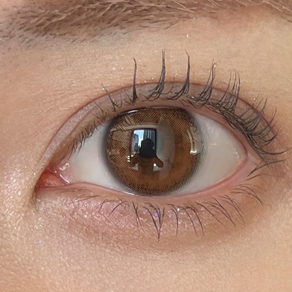 アイクローゼット（eye closet） クリアベージュミニ 着用イメージ