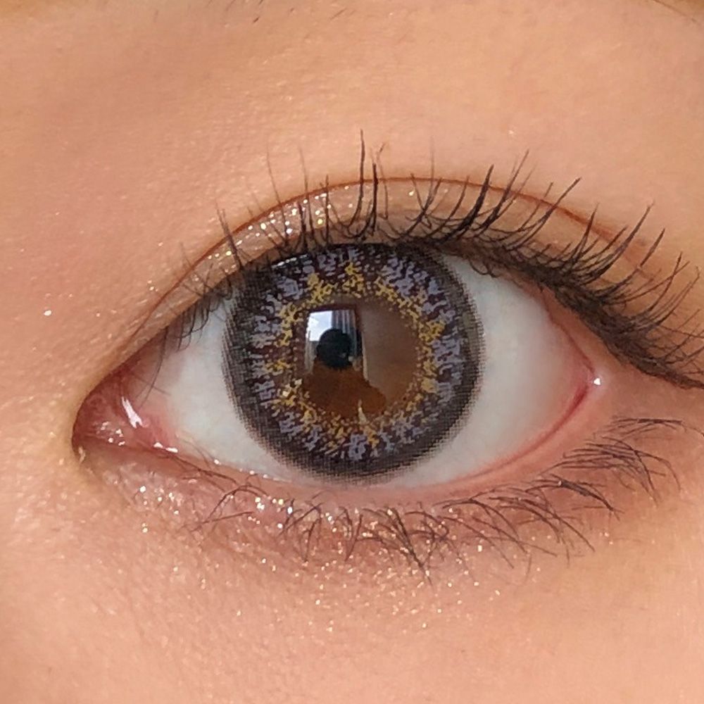 トゥインクルアイズ ハーフシリーズ（Twinkle Eyes Half Series） グレージュグレイ 着用イメージ