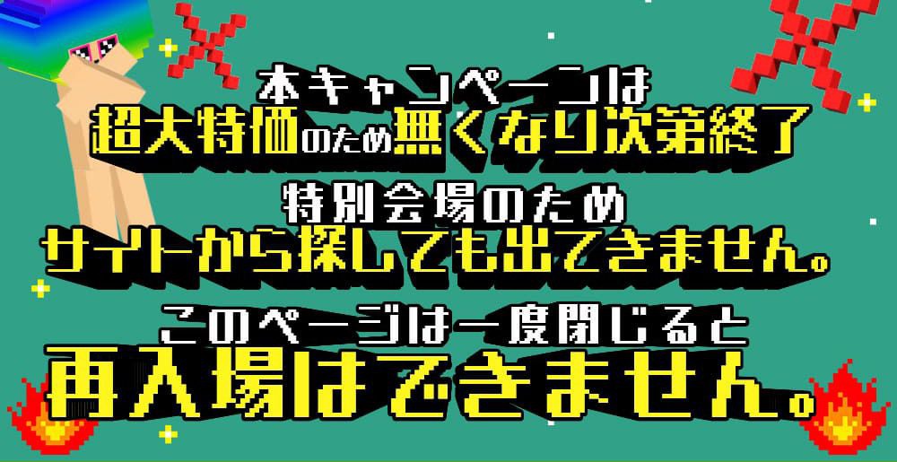 無くなり次第終了
