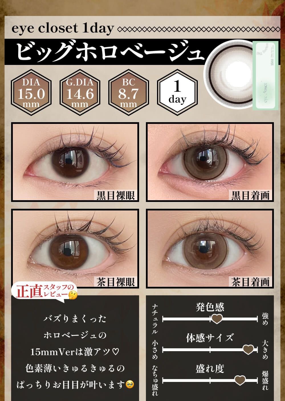 ビッグホロベージュ