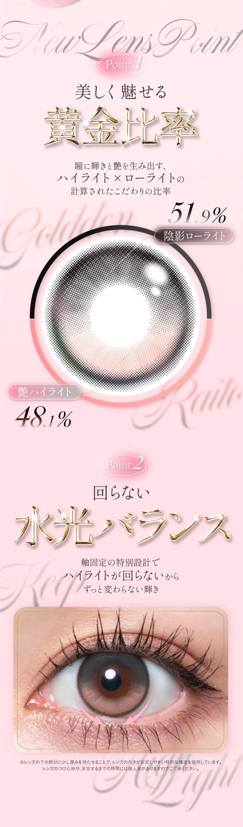 美しく魅せる黄金比率