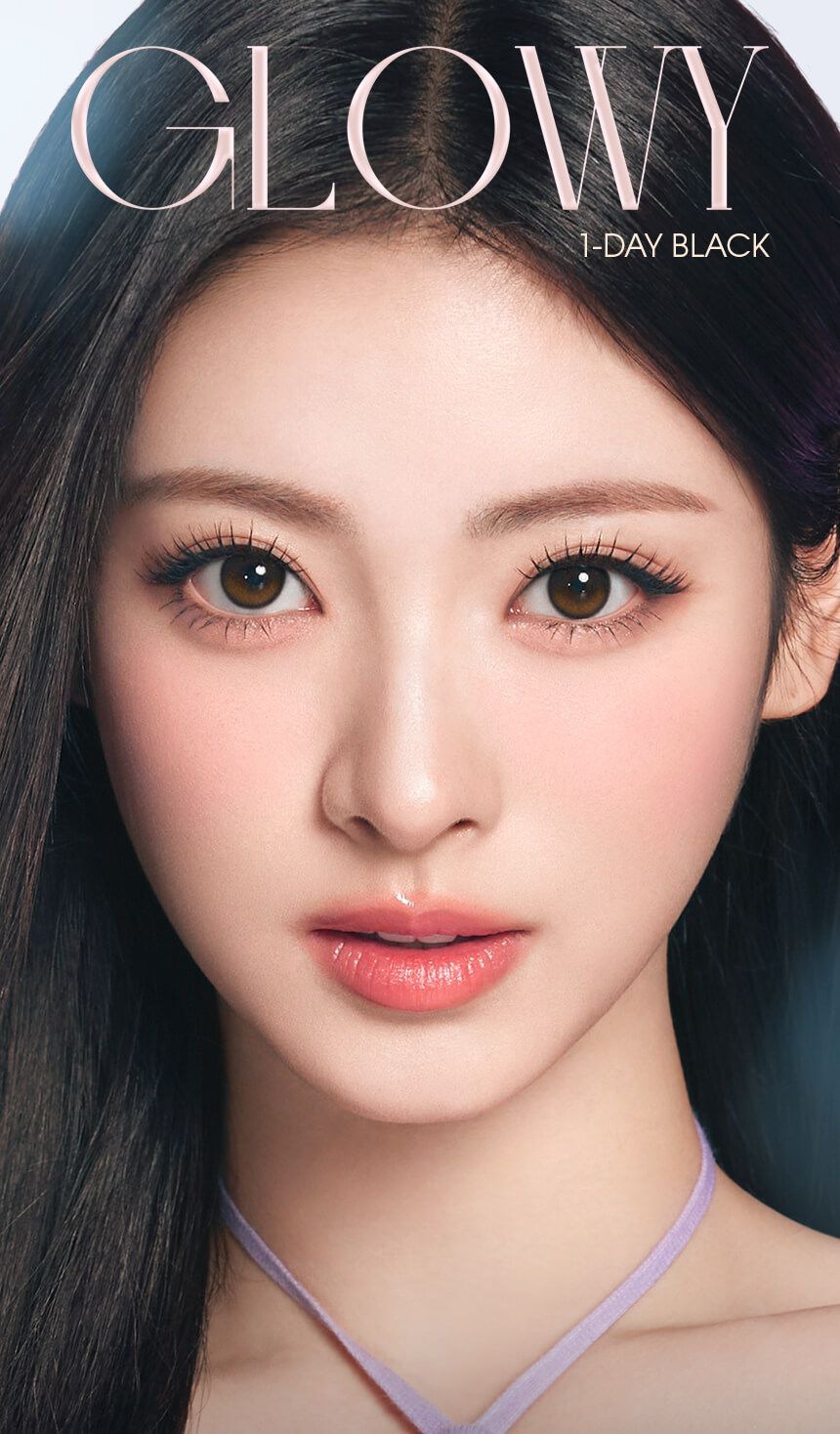 オーレンズ グローイ（OLENS GLOWY）｜度あり・度なしカラコン ワンデー｜14.2mm｜MEOVV