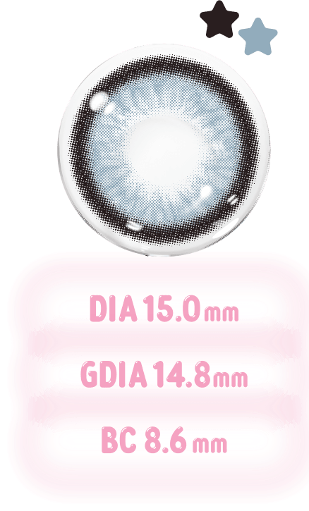 ベリッシュドール（Beriche Doll）｜度あり・度なしカラコン ワンデー｜15.0mm/14.8mm｜AISA