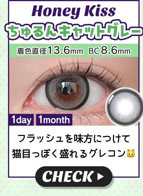 ちゅるんキャットグレー