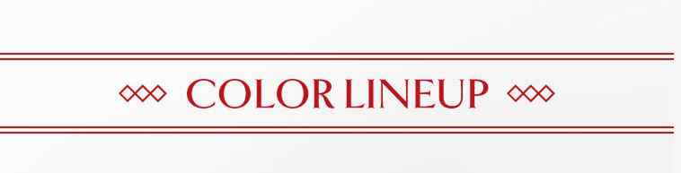 カラーラインナップ