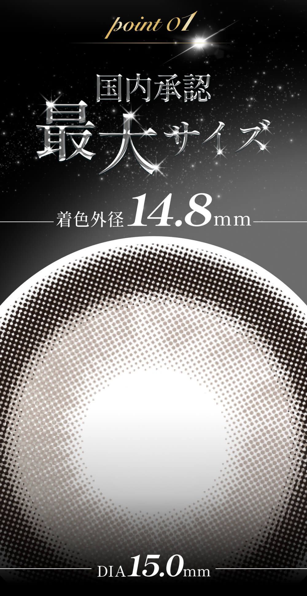 着色直径14.8mm