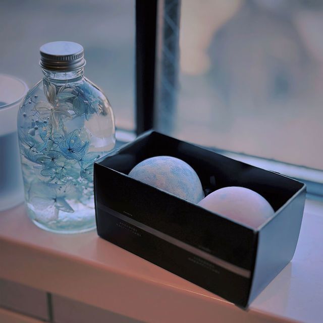 rainymell おやすみのバスボム（2個入り） ー