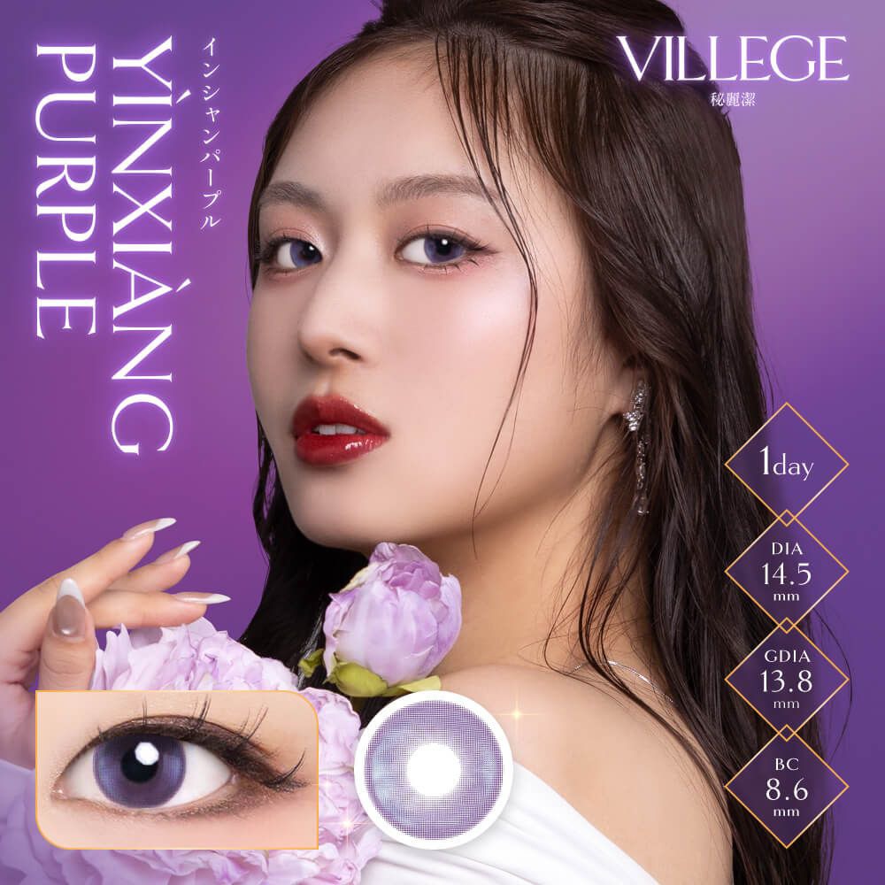 ヴィレジェ（VILLEGE）ワンデー 14.2mm・14.5mm（10枚入り）