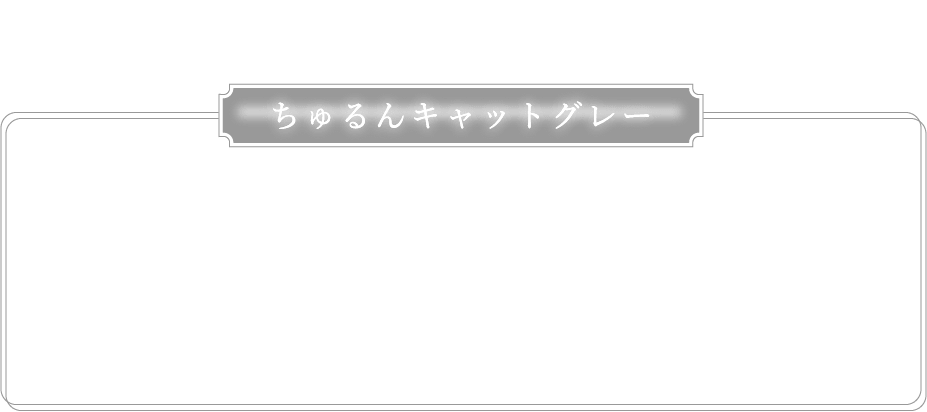 ちゅるんキャットグレーの比較枠・見出し