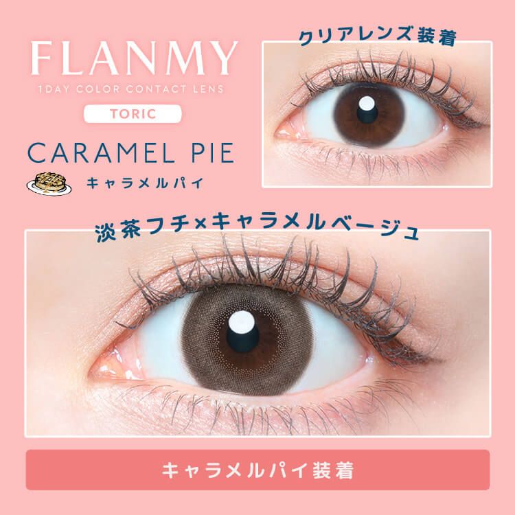 乱視用：乱視度数：-0.75D】フランミー トーリック（FLANMY TORIC