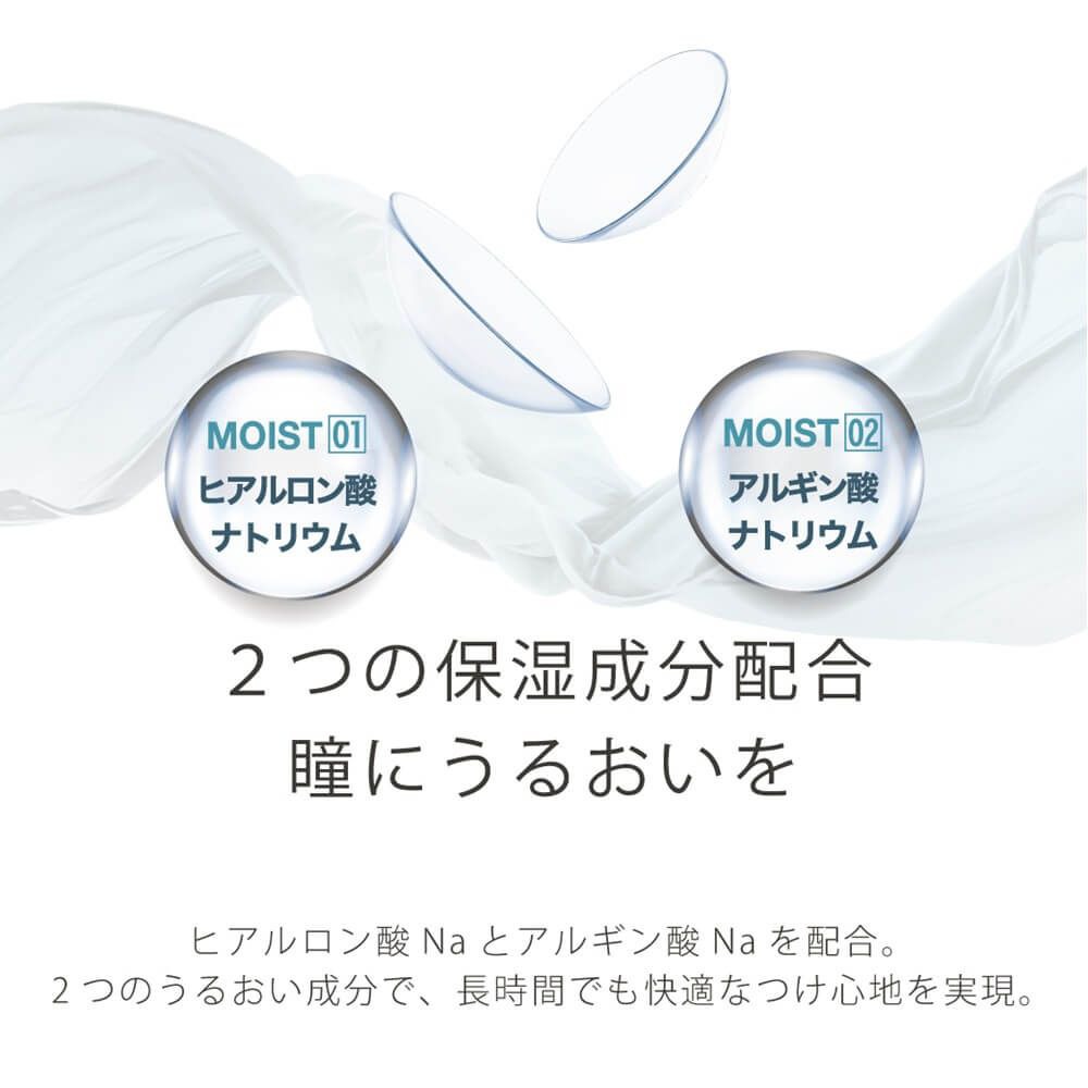 2つの保湿成分配合