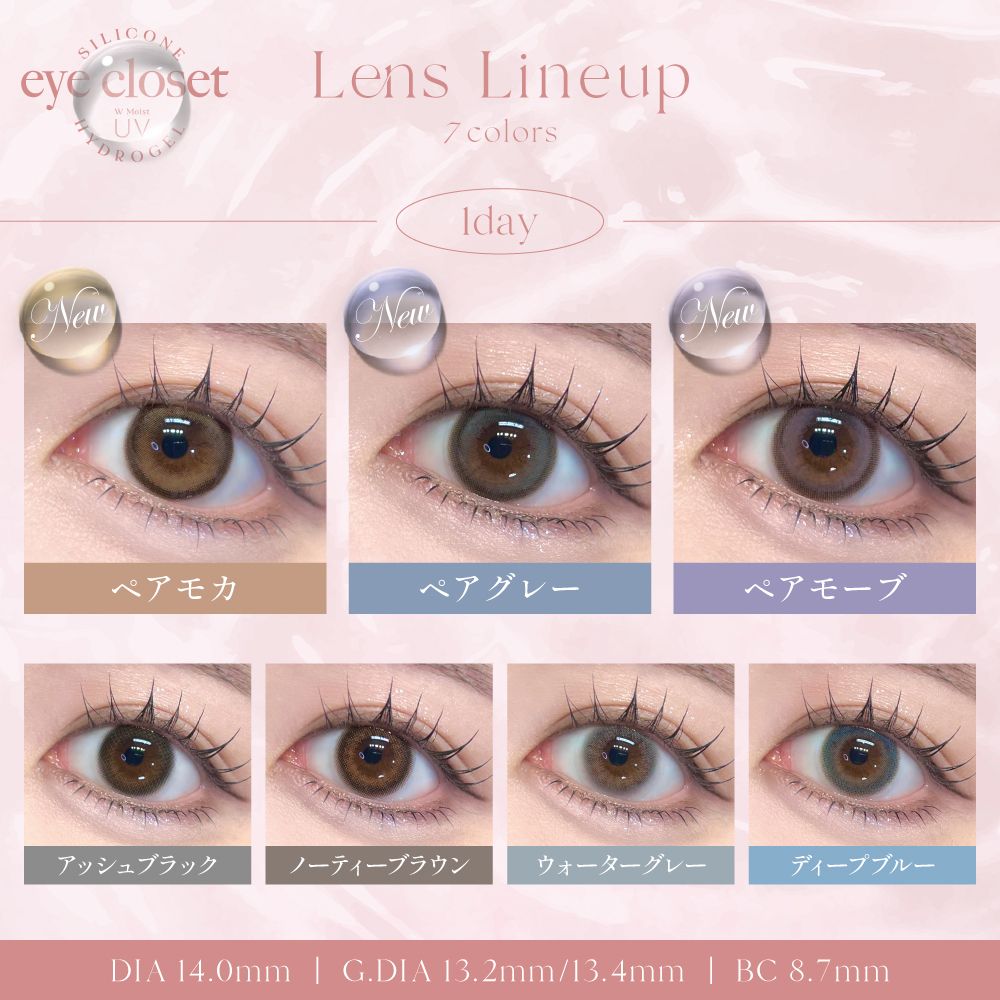 アイクローゼット シリコーン ハイドロゲル／シリコン（eye closet