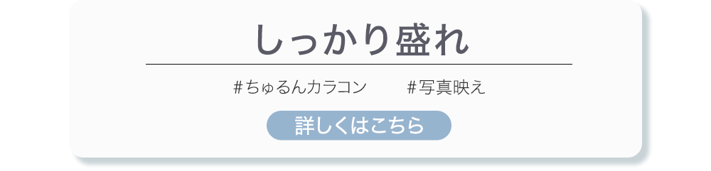 しっかり盛れ