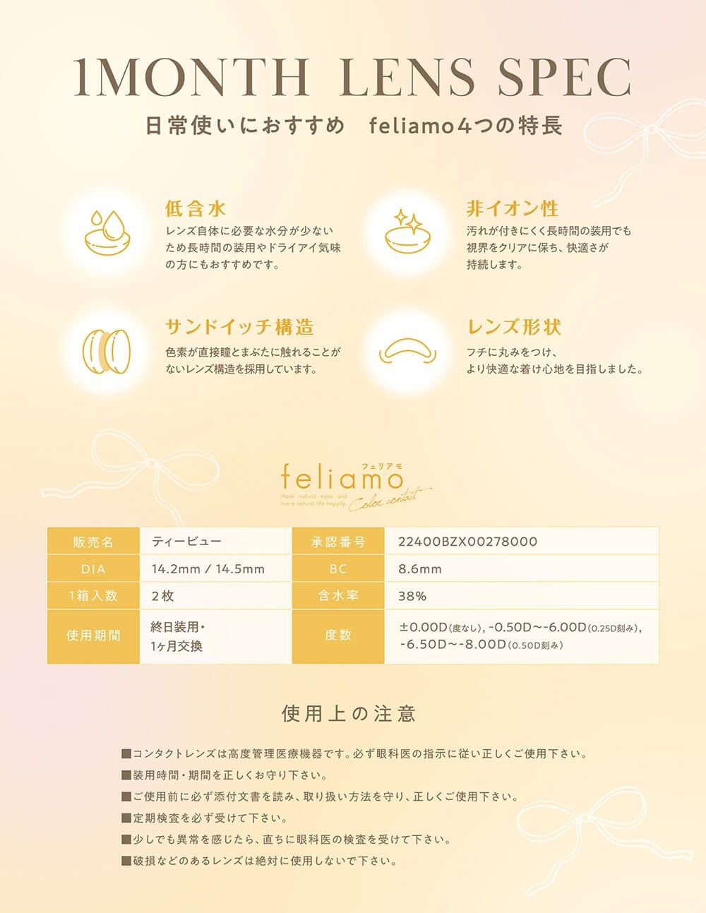 1dayレンズスペック