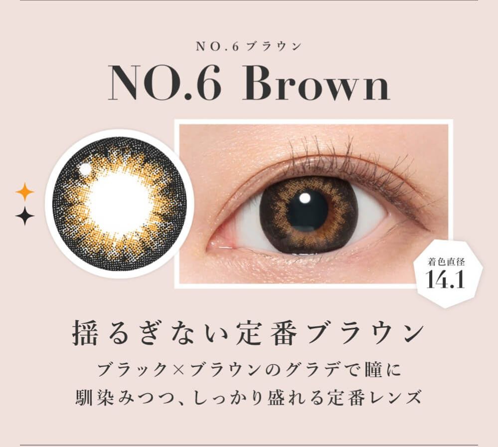 NO.6ブラウン