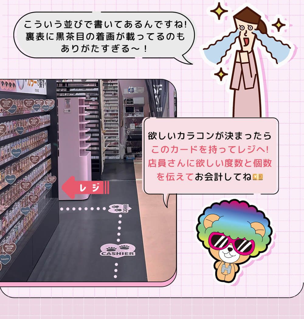 販売カードの見方