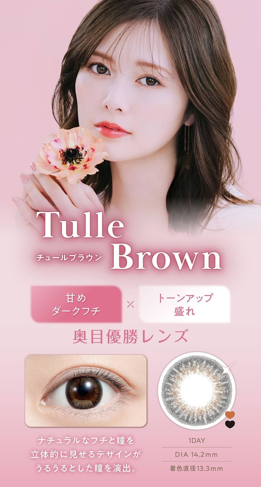 チュールブラウン