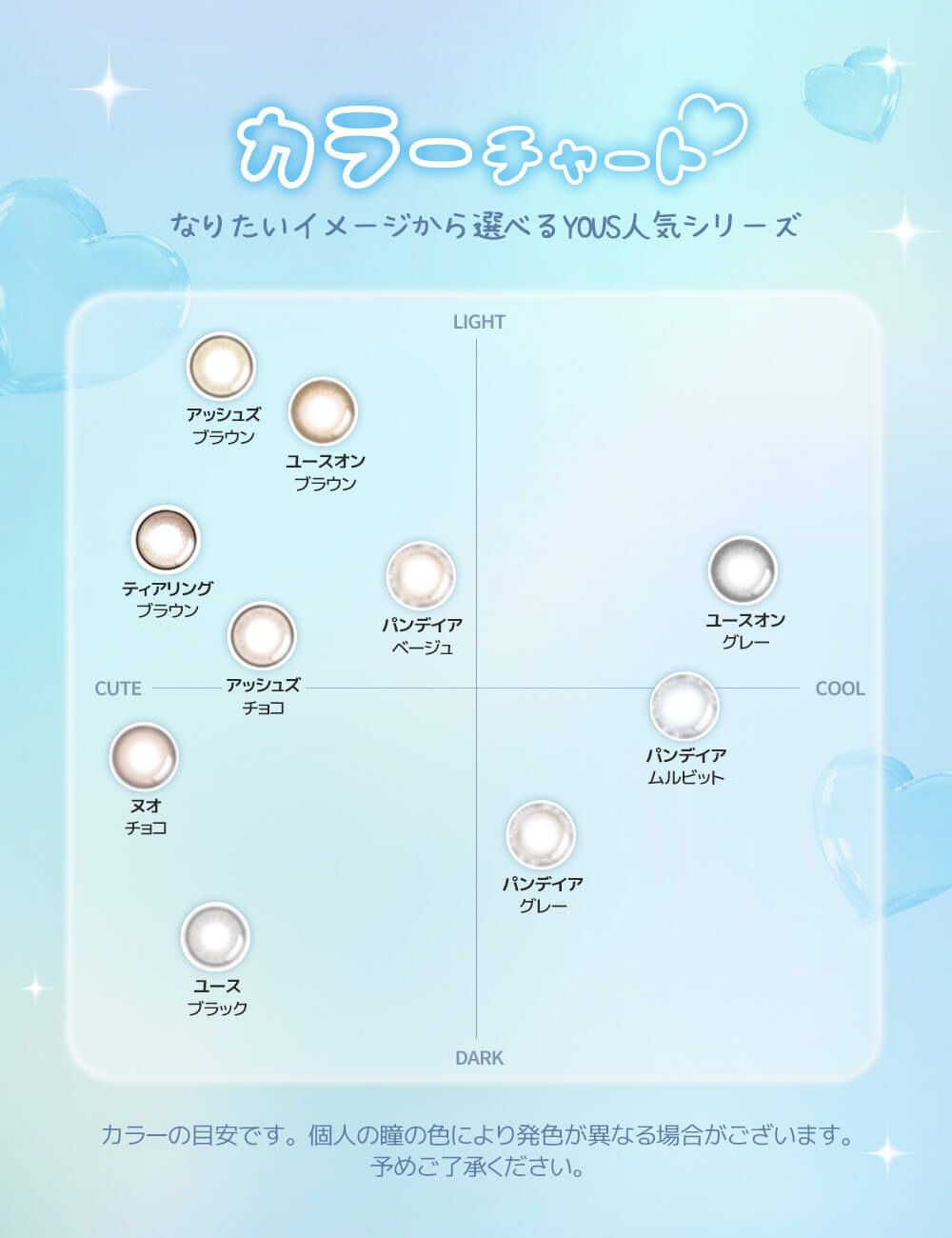 カラーチャート