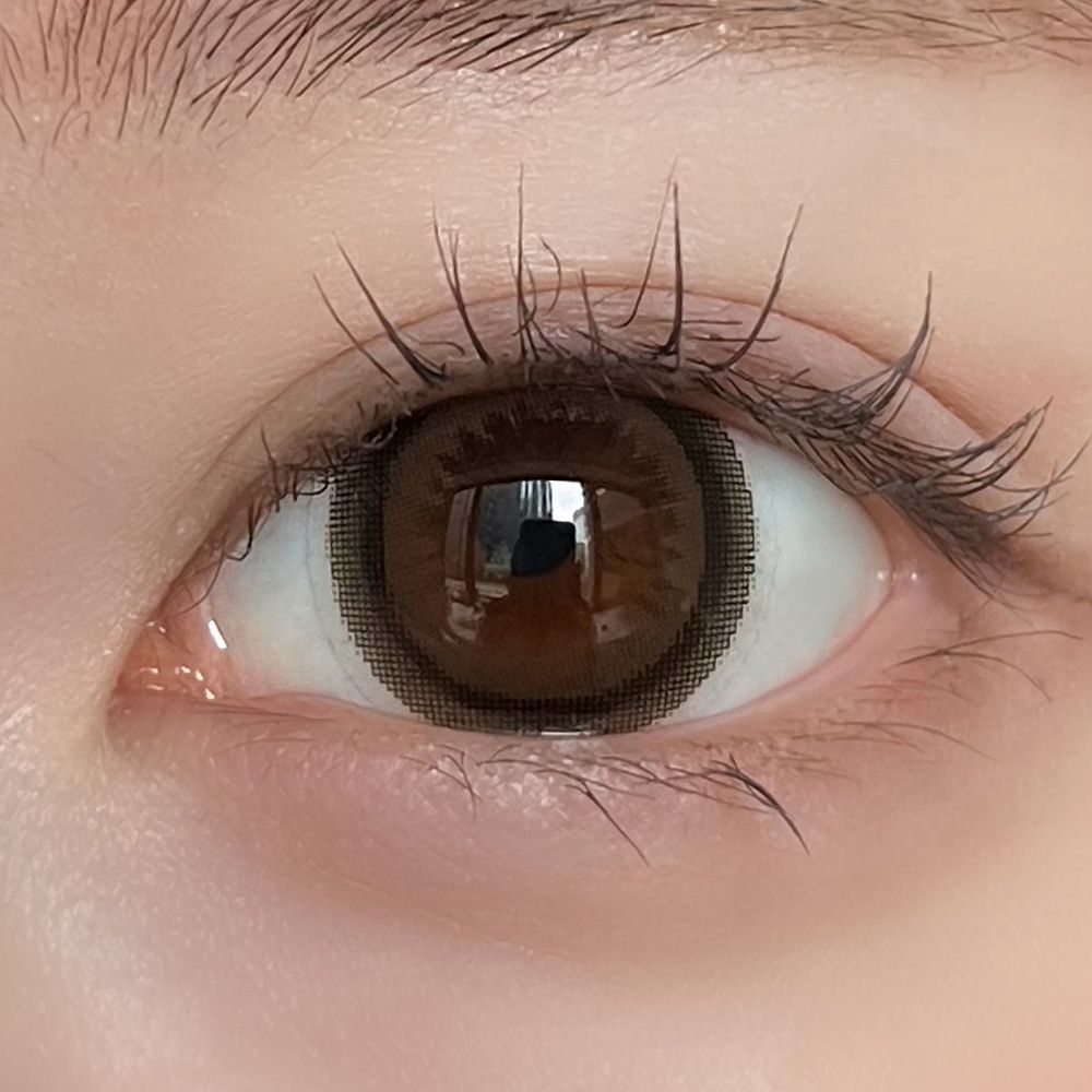 ハニードロップス シリコーン ハイドロゲル／シリコン（HONEY DROPS silicone hydrogel） メルセピア 着用イメージ