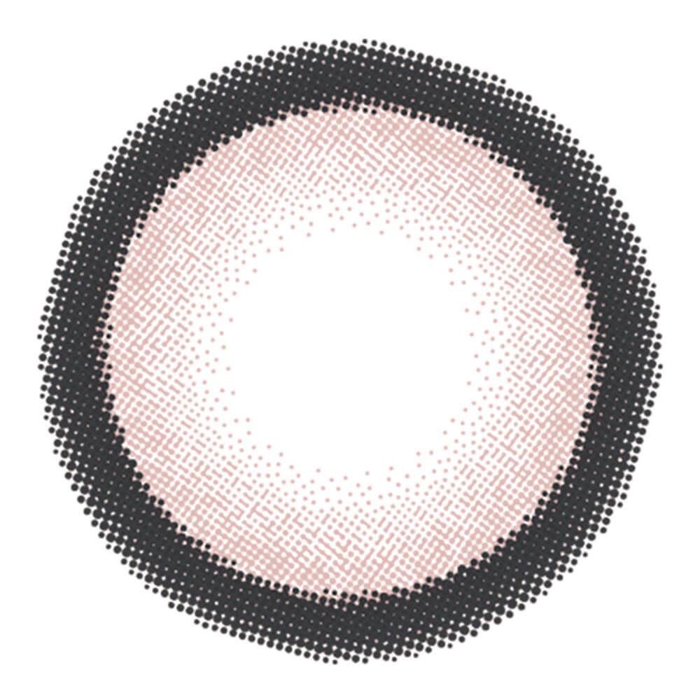 【乱視用：乱視度数：-0.75D】フルーリートーリック（Flurry Toric） 愛されウサギ/Ring Pink Brown