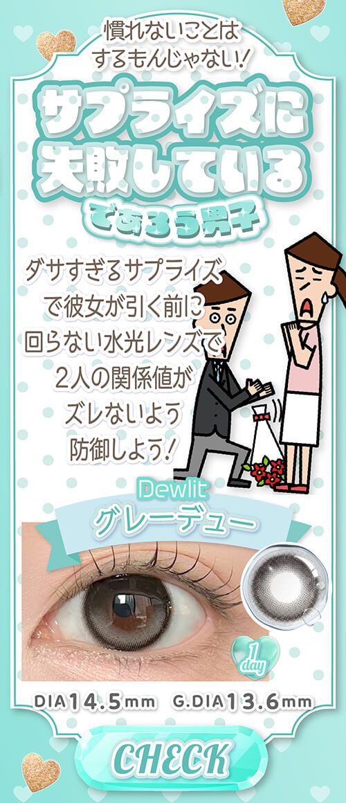 サプライズに失敗しているであろう男子