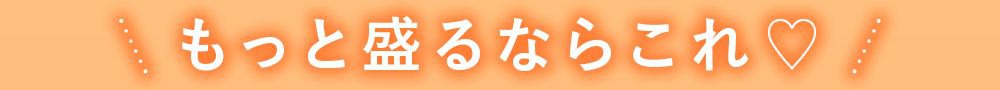 もっと盛るならこれ