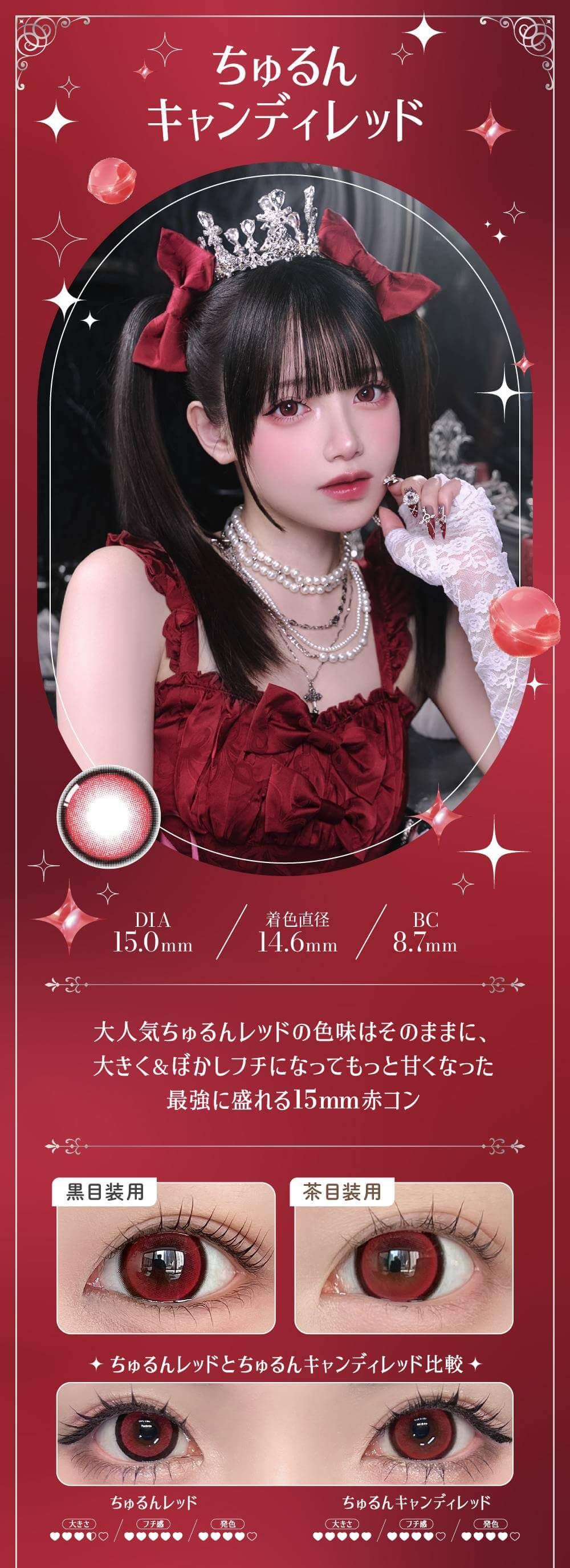ちゅるんキャンディレッド