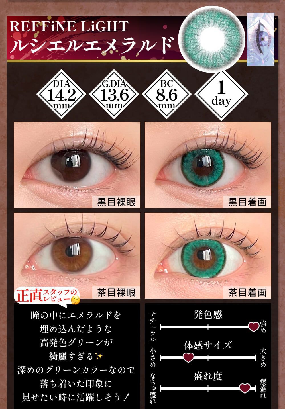 ルシエルエメラルド
