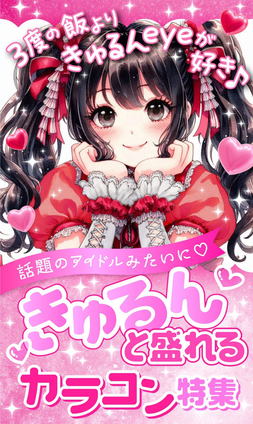 3度の飯よりきゅるんeyeが好き♪話題のアイドルみたいに♡きゅるんと盛れるカラコン特集