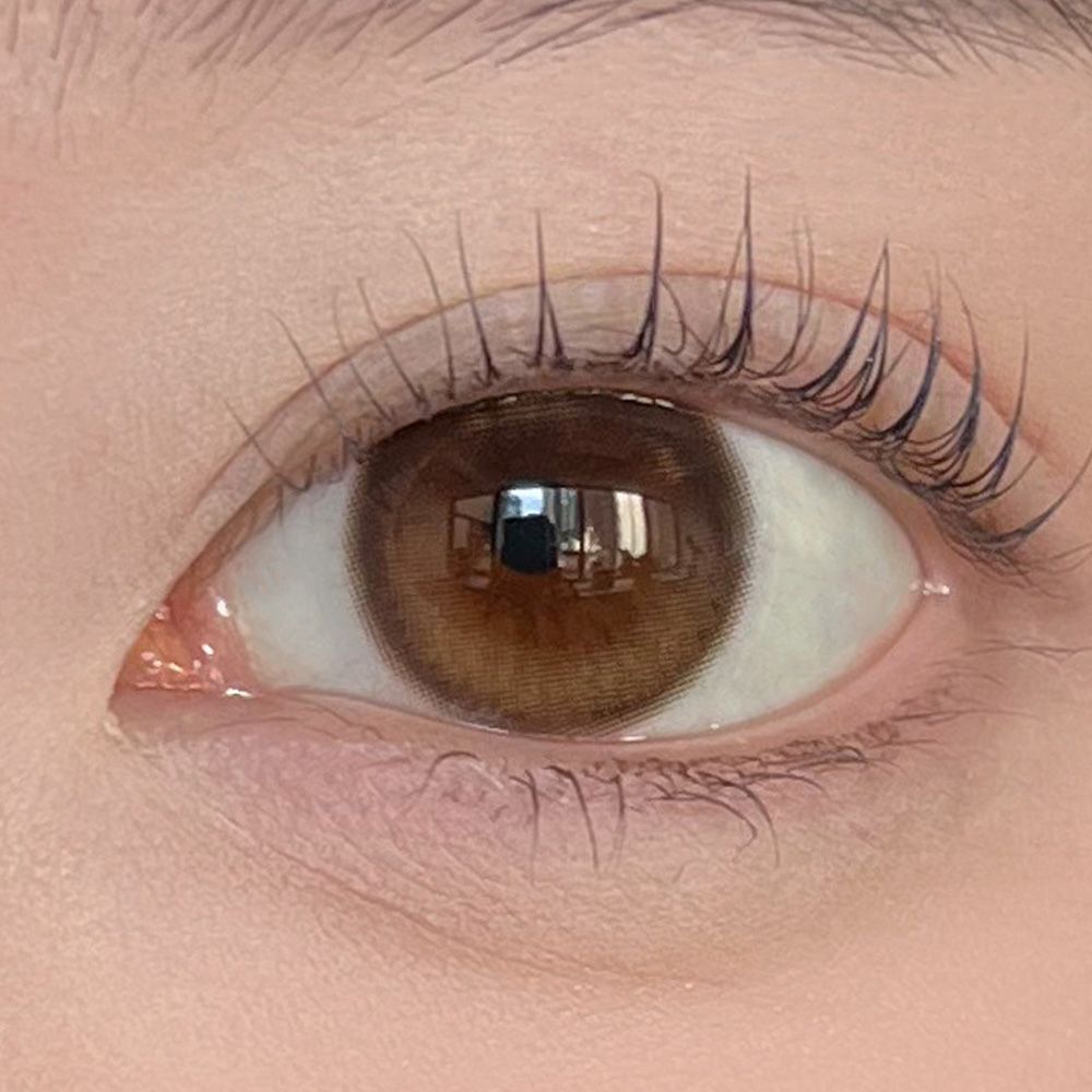 オーレンズ グローイ（OLENS GLOWY） ブラウン 着用イメージ