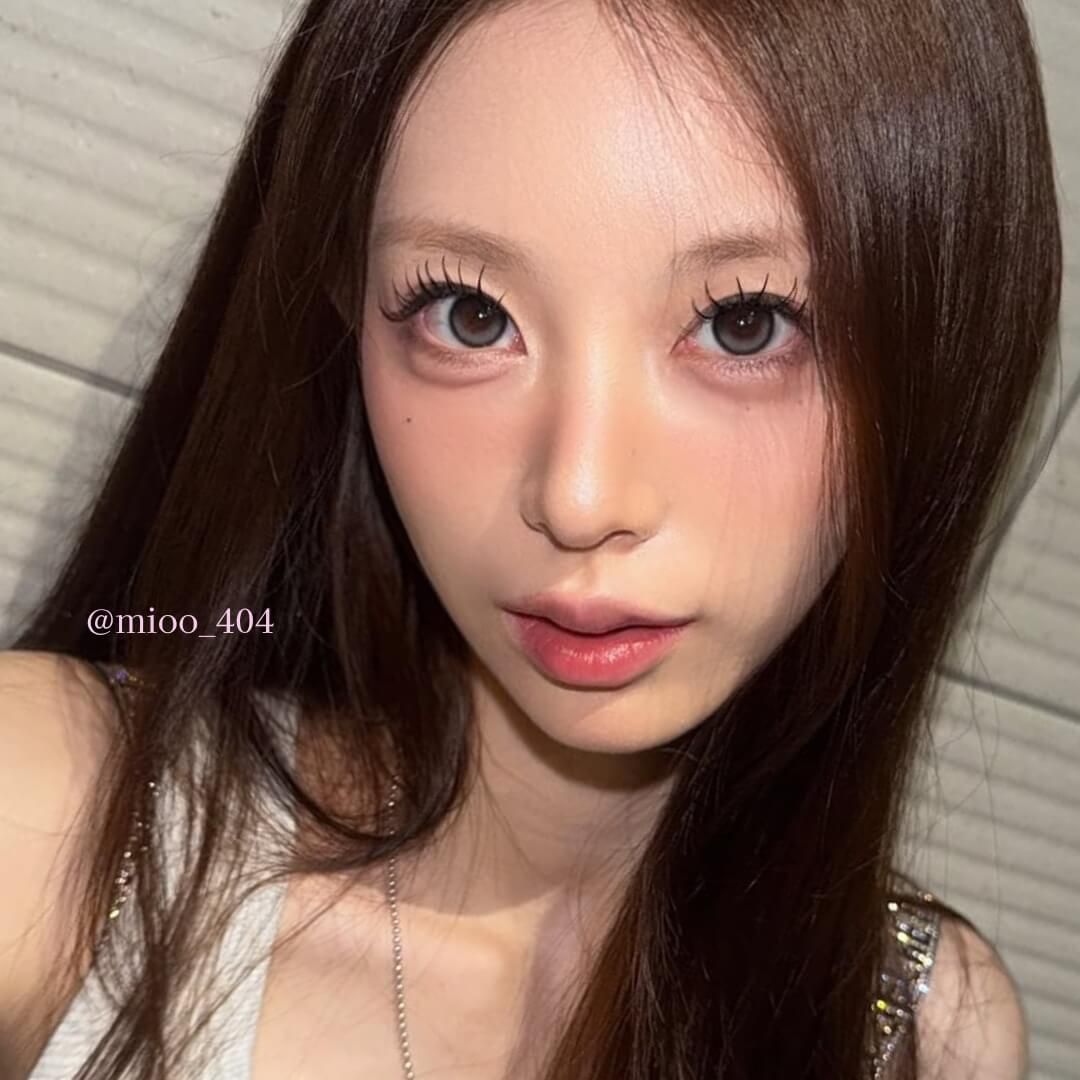 デューリット シリコーン ハイドロゲル／シリコン（Dewlit silicone hydrogel） グレーデュー【回らない水光】
