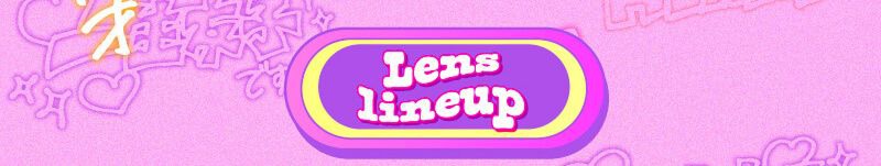 レンズラインナップ