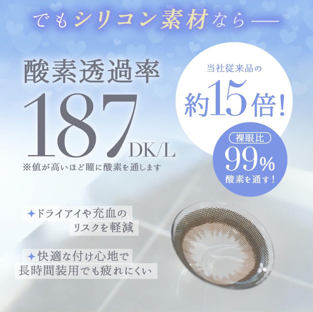 シリコン素材なら快適な付け心地で長時間でも疲れにくい