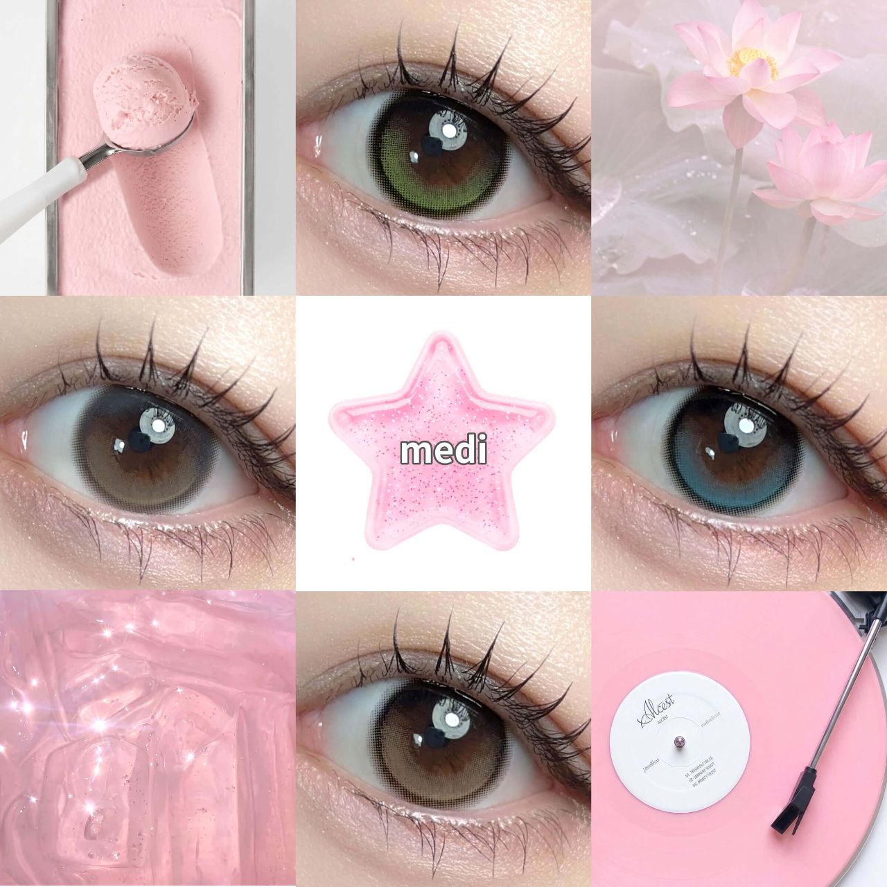デューリット シリコーン ハイドロゲル／シリコン（Dewlit silicone hydrogel） ライムデュー【回らない水光】