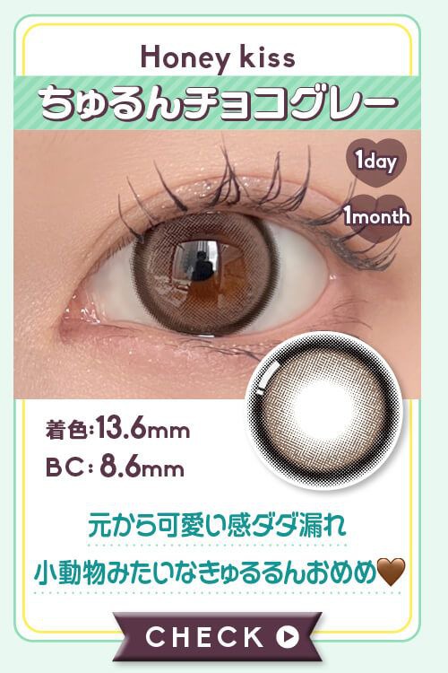 ちゅるんチョコグレー