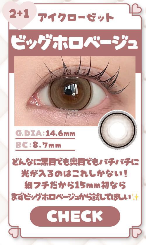 ビッグホロベージュ