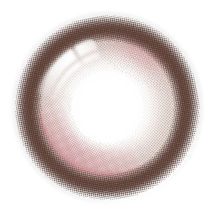 ワンデー リフレア エーアイ シリコーン ハイドロゲル／シリコン（1day refrear a-eye silicone hydrogel） トフィーピンク【回らない水光】