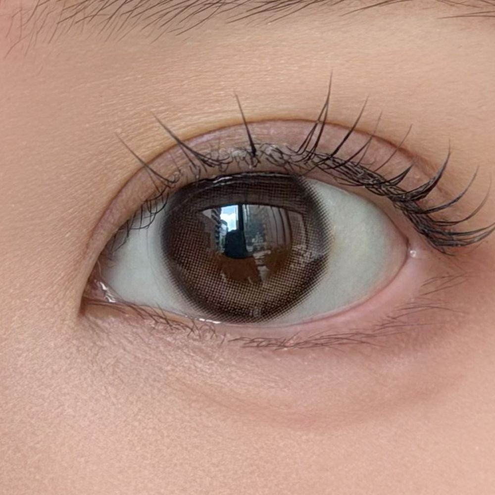 オーレンズ グローイナチュラル（OLENS GLOWY NATURAL） モカブラウン 着用イメージ