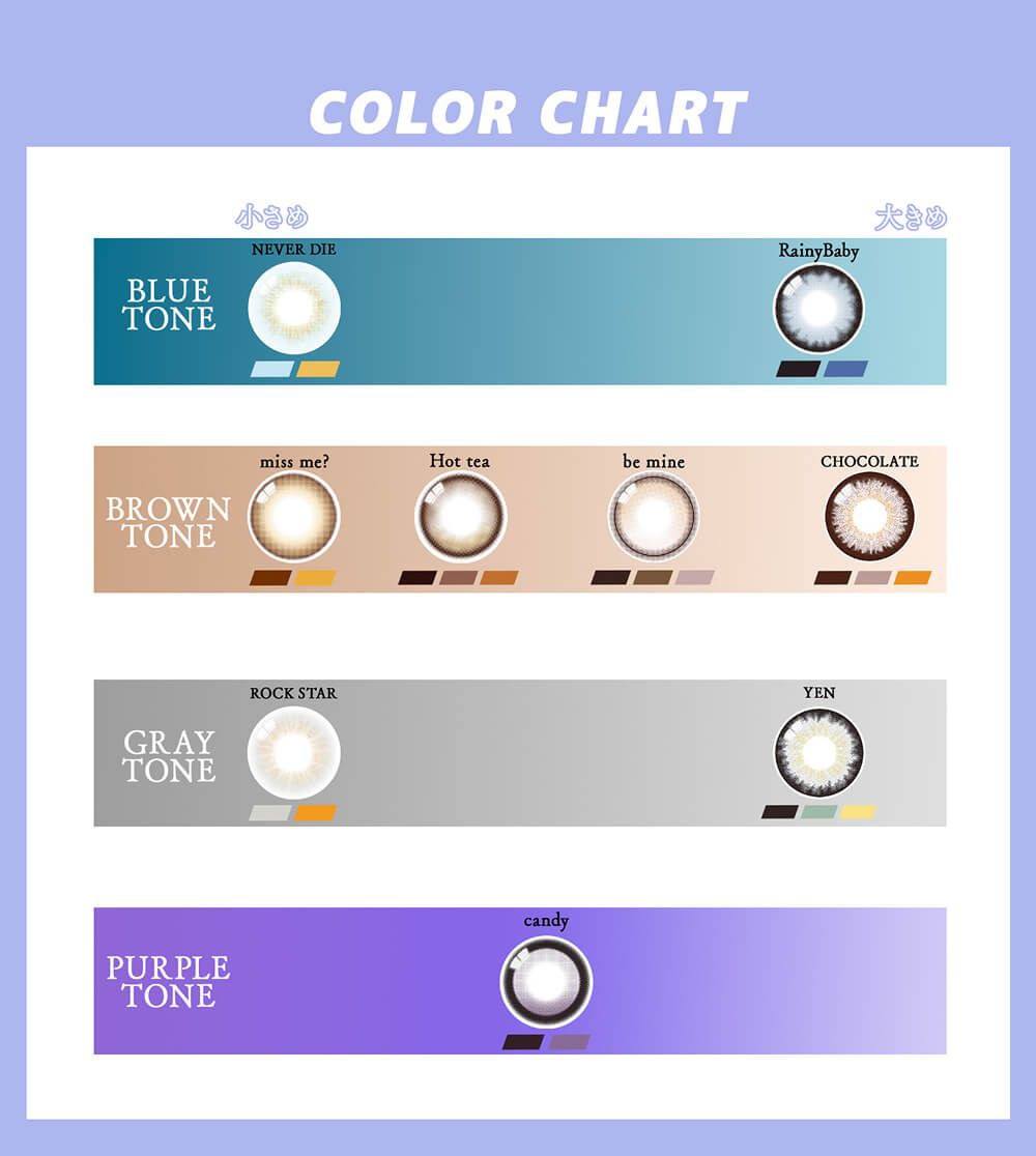 カラーチャート