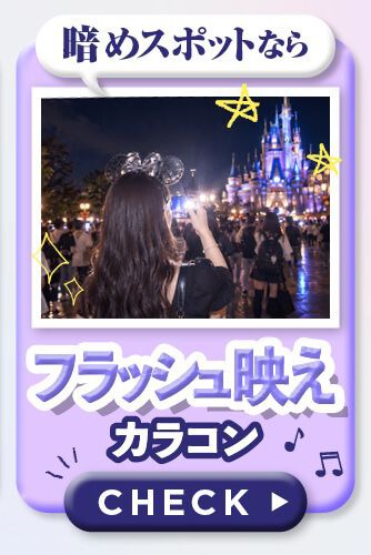フラッシュ映え