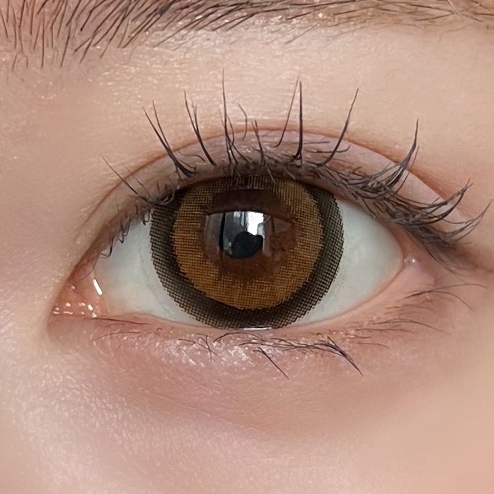 ハニードロップス シリコーン ハイドロゲル／シリコン（HONEY DROPS silicone hydrogel） メルプリン 着用イメージ